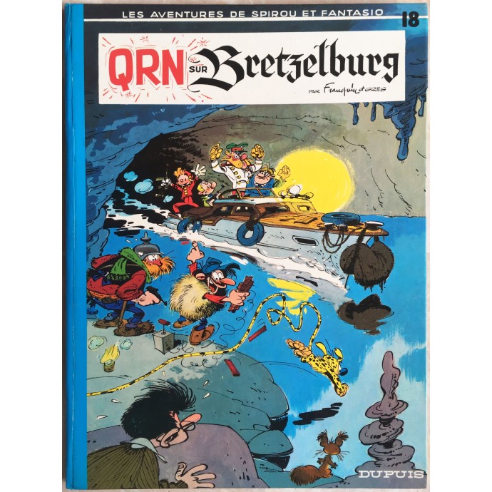 Spirou et Fantasio - 18. QRN sur Bretzelburg - 1974 - 1