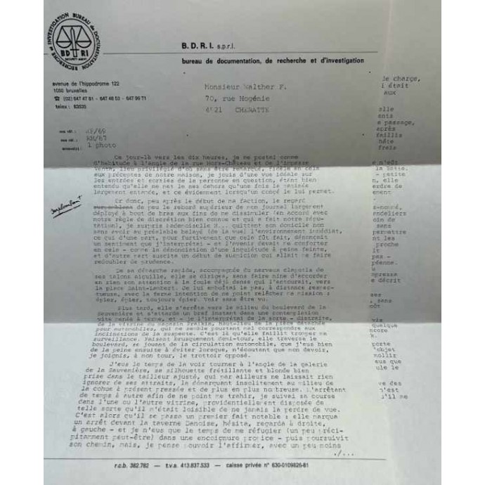 Jess Long - Tome 12 - TT 1987 + Carte FBI + Bandeau + Rapport + Photo - 3