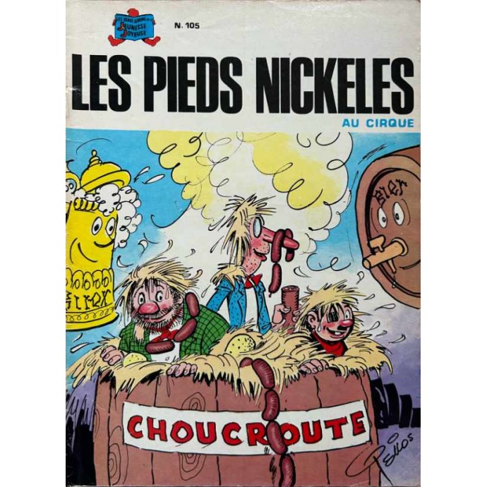 Pieds Nickelés au cirque n°105 - EO 1980 - 1