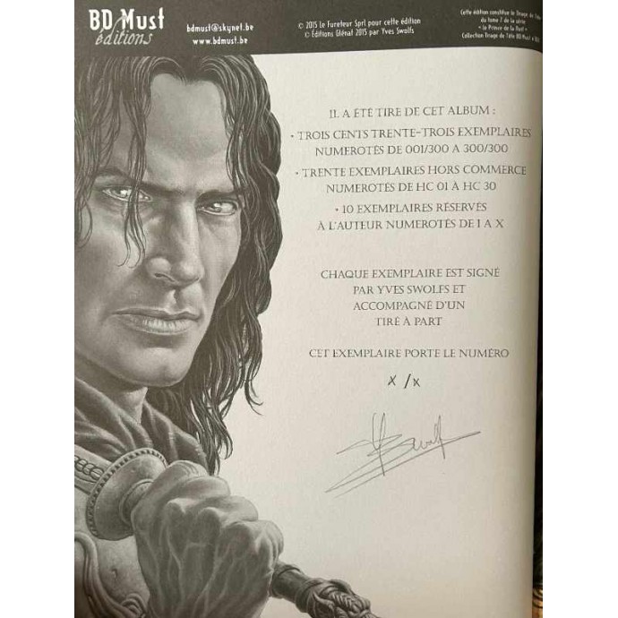Prince de la Nuit - La Première Mort - TT 2015  Première édition + ex-libris - 3