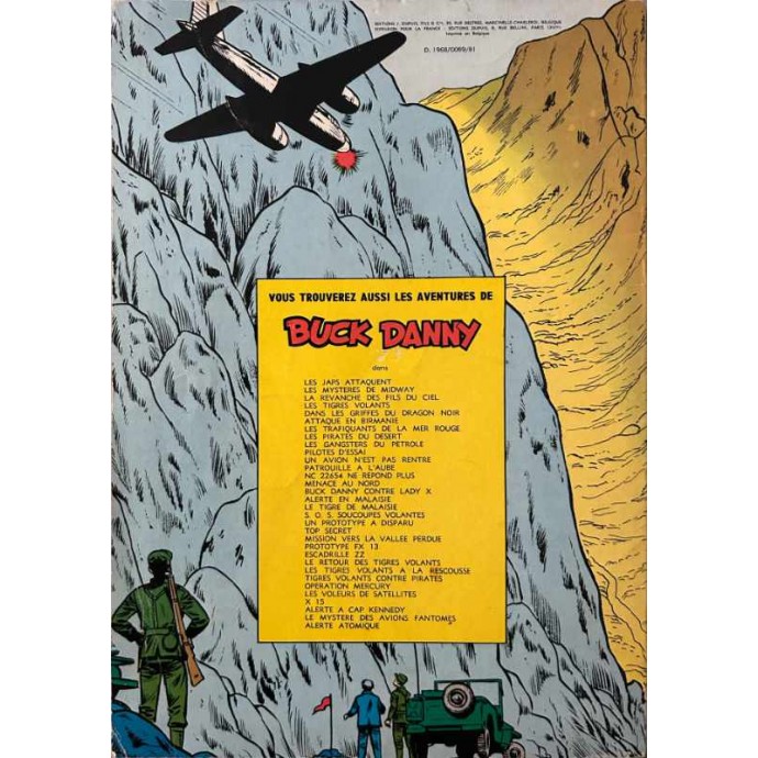 Buck Danny - 35. L'escadrille de la mort - EO 1968 - 2