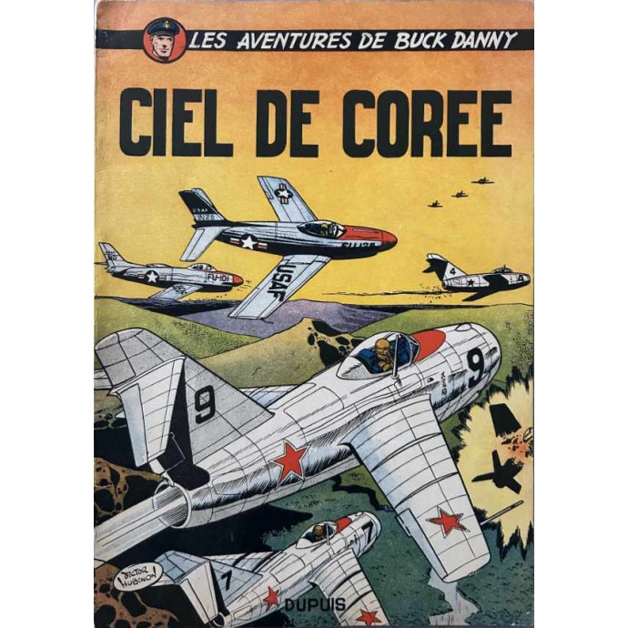 Buck Danny - 11. Ciel de Corée - EO 1954 TTBE - 1