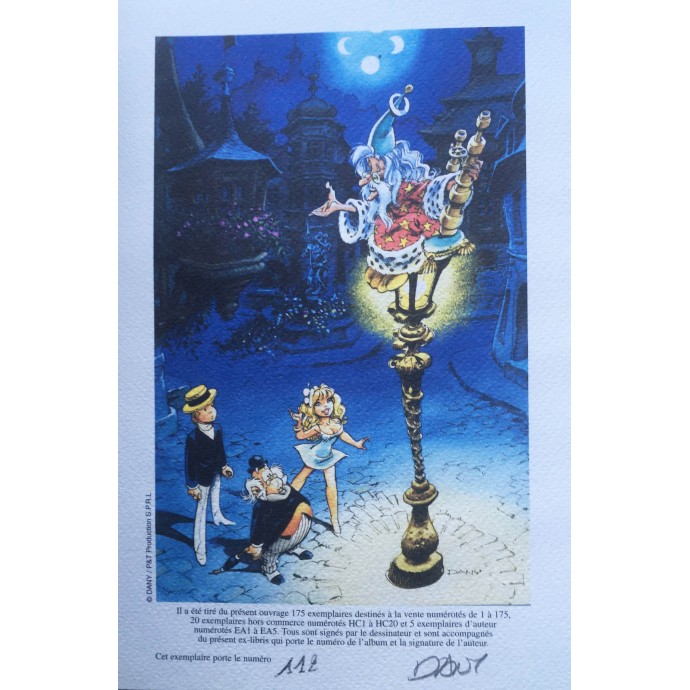 Olivier Rameau - Le Château des 4 lunes - TL 1998 + ex-libris - 2