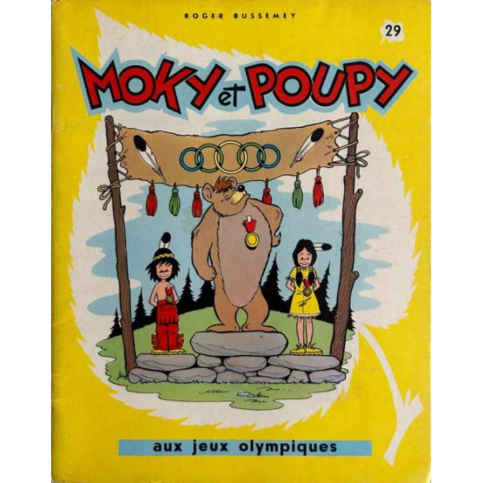 Moky et Poupy aux jeux olympiques - n°29 - EO 1966 - 1