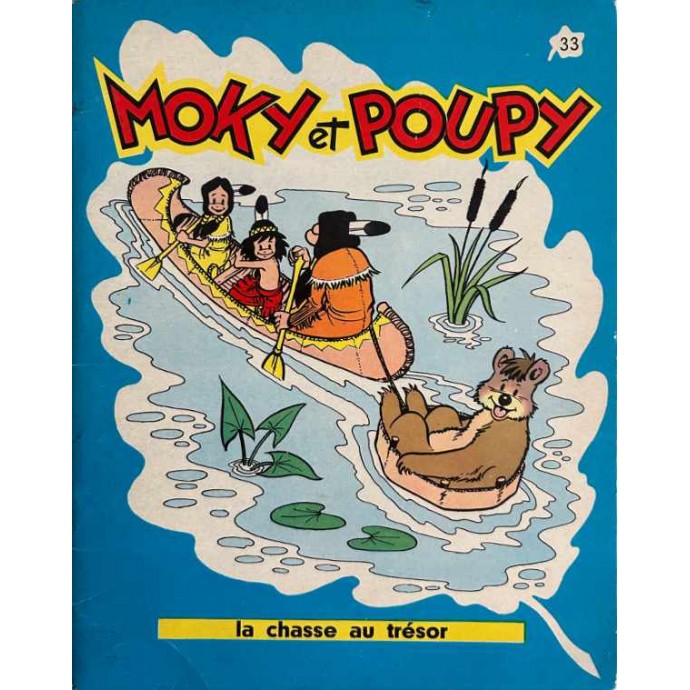 Moky et Poupy - la chasse au trésor - n°33 - EO 1967 - 1