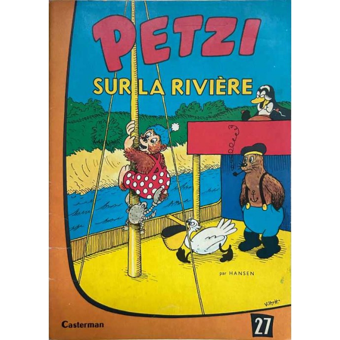 Petzi sur la rivière n°27 - 1979 - 1