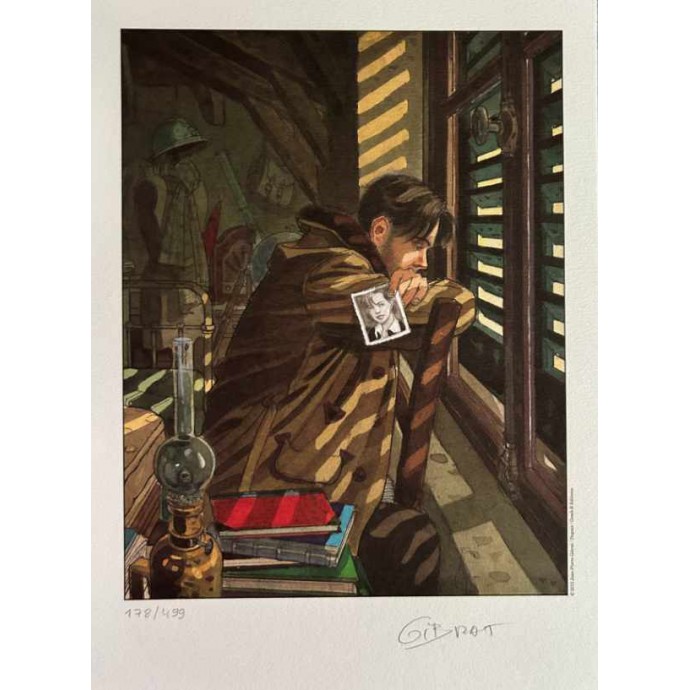 Gibrat - Le Sursis - Première partie en coffret + Ex-libris - TL 2013 signé - 4