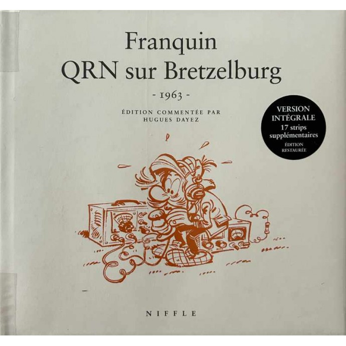 Franquin - QRN sur Bretzelburg - TL 2015 + jaquette - Niffle - 1