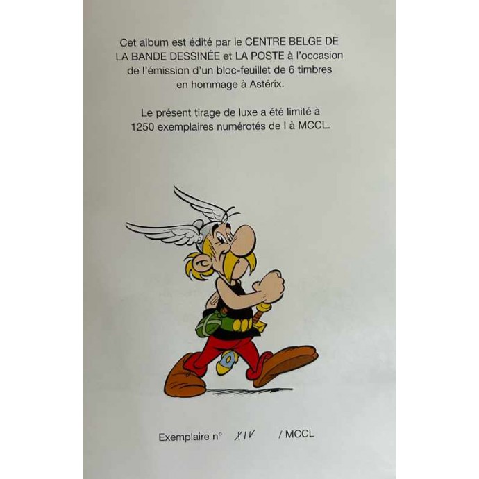 Astérix - ils sont timbrés ces Gaulois! - "Version Luxe" - TT 2005 + timbres - 3