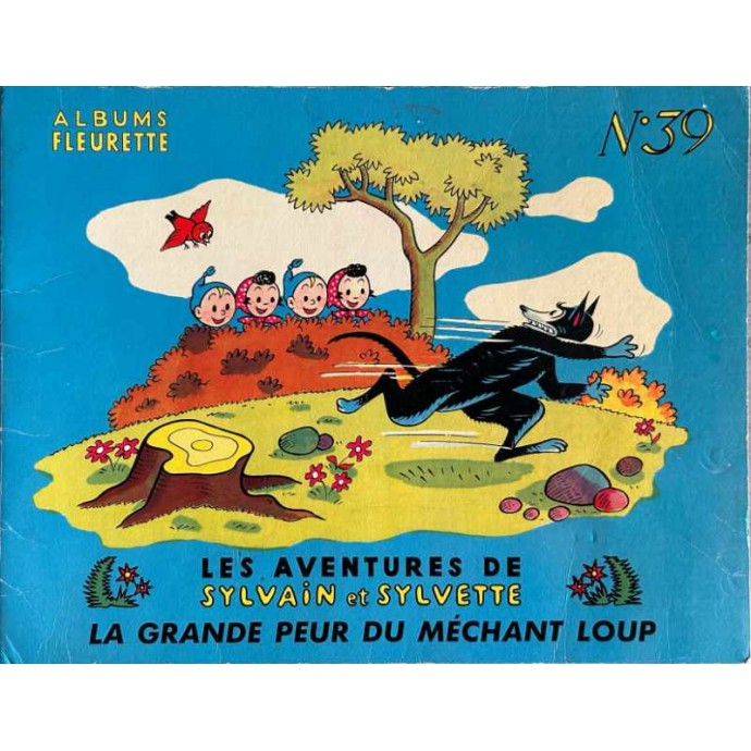 Sylvain et Sylvette - n°39 La grande peur du méchant loup - 1ère série 1959 - 1
