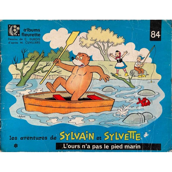Sylvain et Sylvette - n°84 L'ours n'a pas le pied marin - 1ère série 1967 - 1