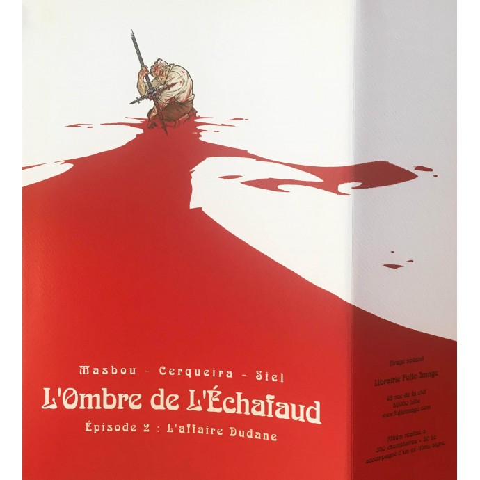 Ombre de l'Echafaud (l') - L'affaire Dudane - TL 2004 + ex-libris - 2