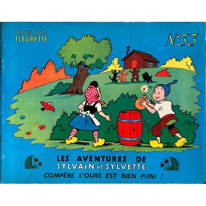 Sylvain et Sylvette - n°33 Compère l'ours est bien puni! - 1ère série 1959 - 1