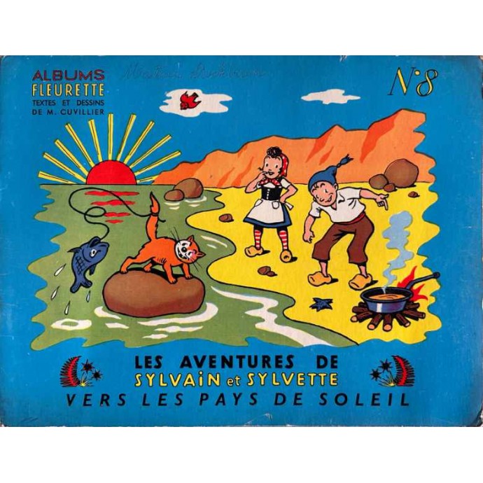Sylvain et Sylvette - n°8 Vers les pays de soleil - 1ère série 1959 - 1