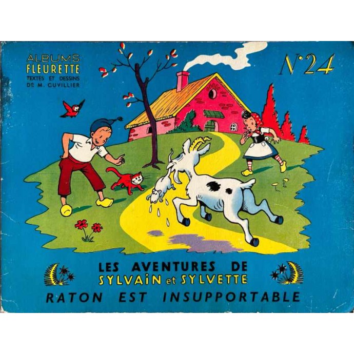 Sylvain et Sylvette - n°24 Raton est insupportable - 1ère série 1957 - 1
