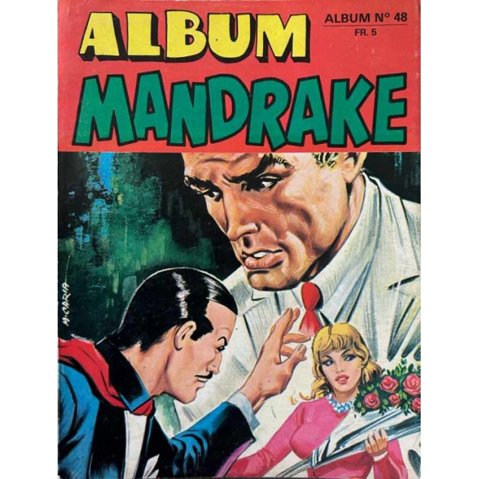Mandrake - Recueil - Album n°48 - 1ère série - Remparts - 1973 - 1