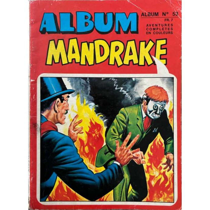 Mandrake - Recueil - Album n°53 - 1ère série - Remparts - 1974 - 1