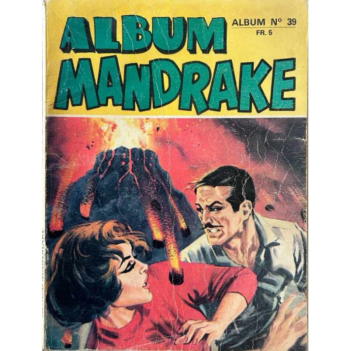 Mandrake - Recueil - Album n°39 - 1ère série - Remparts - 1972 - 1