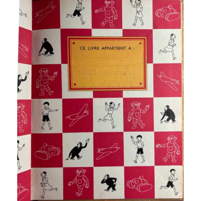 Jo, Zette et Jocko - L'Éruption du Karamako - EO 1952 B6 - 3