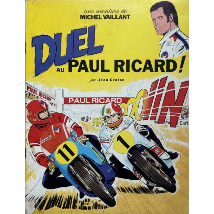 Michel Vaillant - Duel au Paul Ricard - Pub - EO 1974 - 1