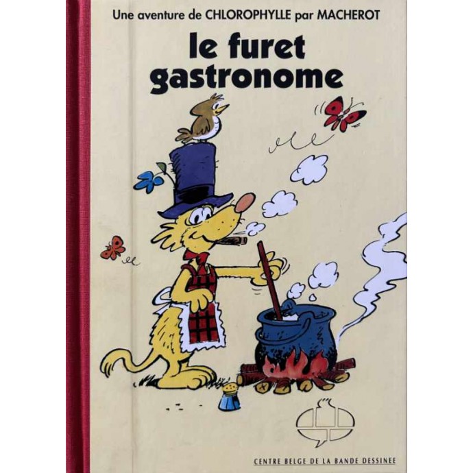 Chlorophylle - Le furet gastronome - TT 1996 signé + timbre - 1