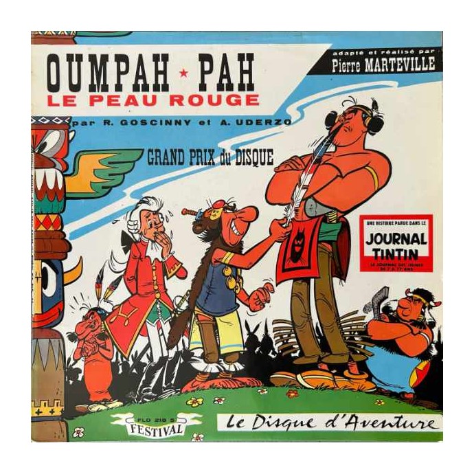 Oumpah-Pah, le peau-rouge - Disque vinyle 33 tours / 25 cm - 1