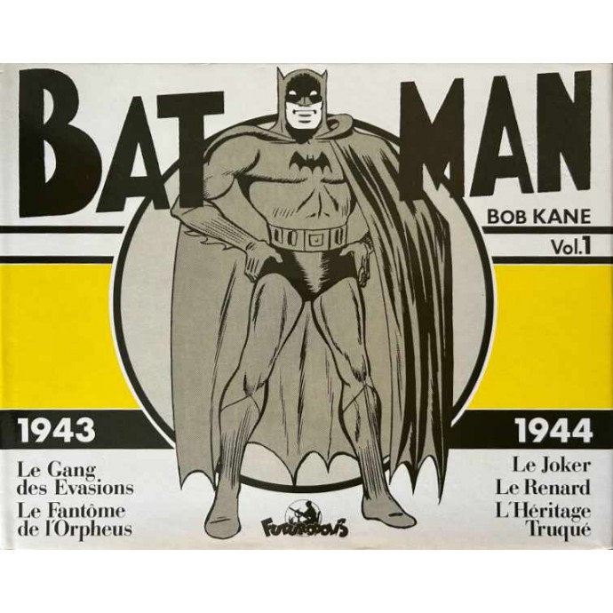 Batman - Intégrale 1943/1944 - Vol.1 - EO 1982 + jaquette - 1