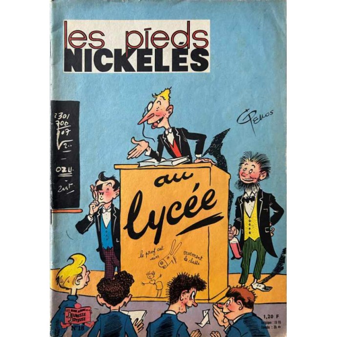 Pieds Nickelés au lycée n°18 - 1964 - 1