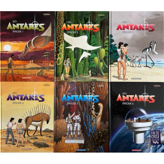 Antares - Série complète T1 à T6 - Tous en EO + Dossier de presse - 1