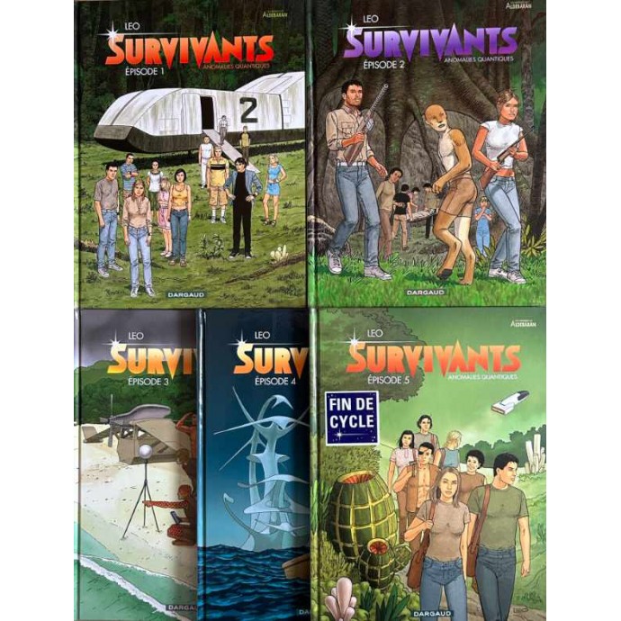 Survivants - Série complète T1 à T5 - Tous en EO - 1