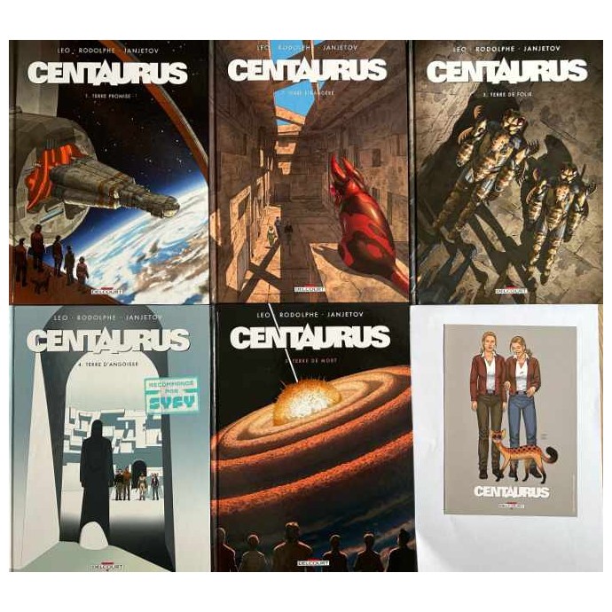 Centaurus - Série complète T1 à T5 - Tous en EO + ex-libris - 1