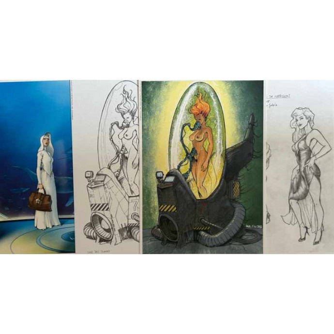 Golden City - Pilleurs d'épaves - TL 2008 + 8 ex-libris Bruno Graff - 2