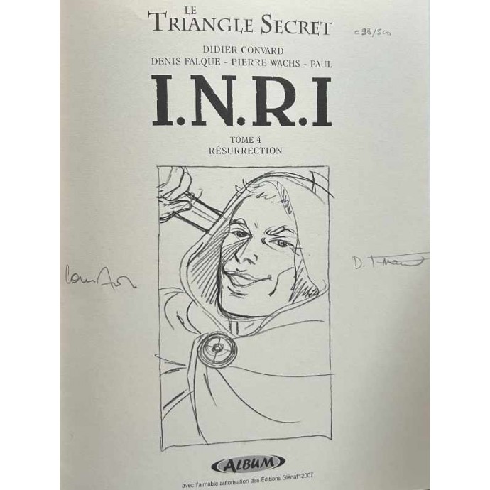 Triangle Secret I.N.R.I - 4. Résurrection - TL 2007 + ex-libris - 3