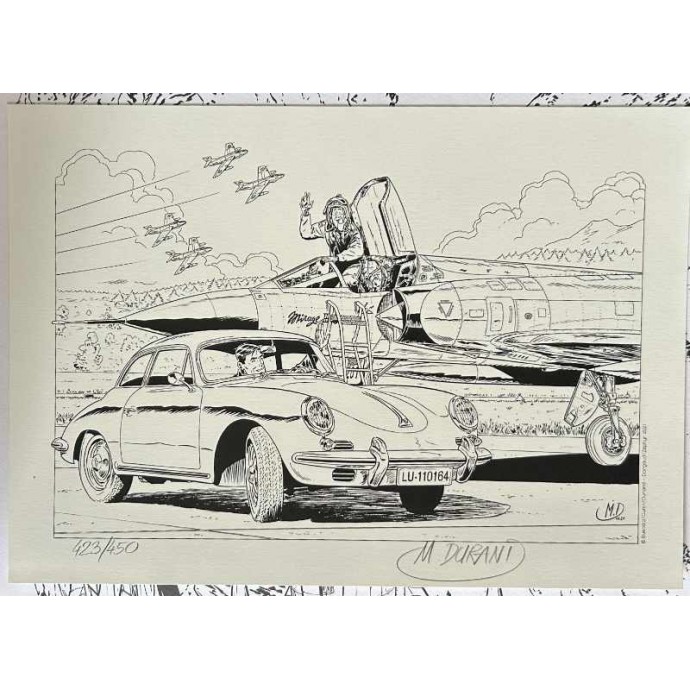 Tanguy et Laverdure - Le Pilote qui en savait trop - TL N/B 2021 + ex-libris - 2