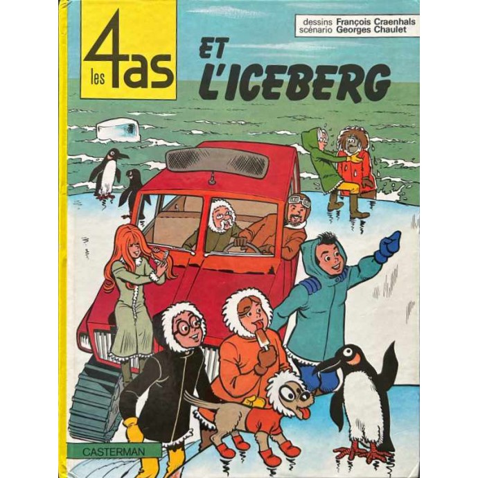 Les 4 as et l'iceberg - n°19 - EO 1981 - 1