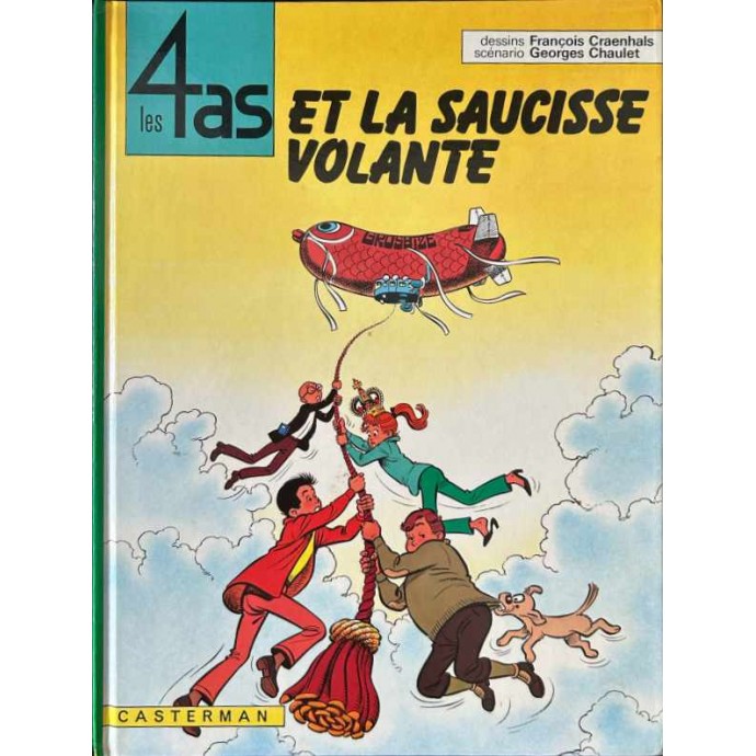 Les 4 as et la saucisse volante - n°14 - EO 1976 - 1