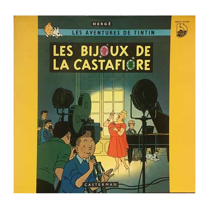Tintin - Les Bijoux de la Castafiore - Disque vinyle 33 tours - 1977 - Collector - 1
