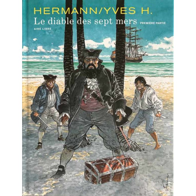 Hermann - Le diable des sept mers 1 - TL 2008 + jaquette - 1