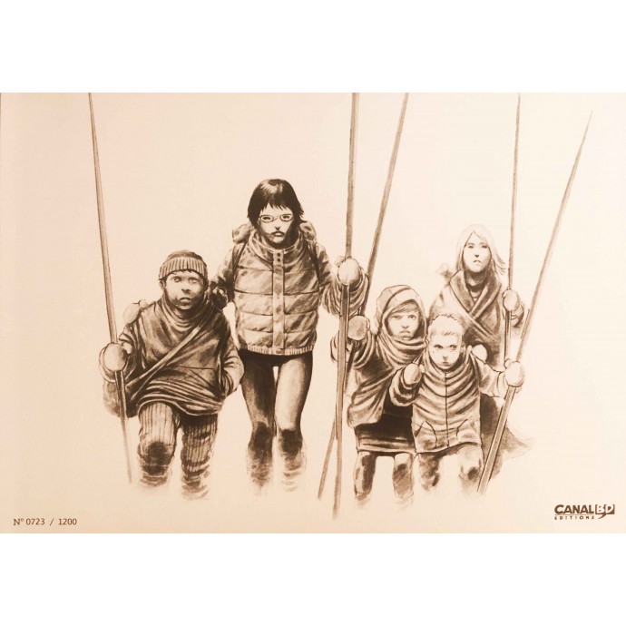 Terre des Vampires (la) - Exode - TL 2013 + ex-libris CanalBD - 2