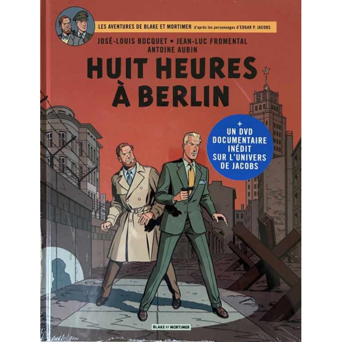 Blake et Mortimer - Huit heures à Berlin - TL EO 2022 + DVD - 1