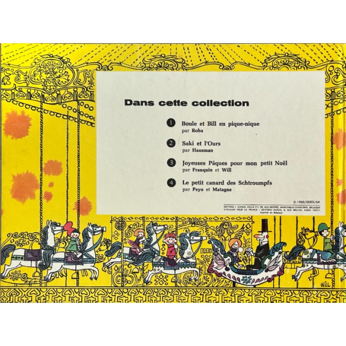 Noël - Joyeuses Pâques pour mon petit Noël - EO 1966 - 2