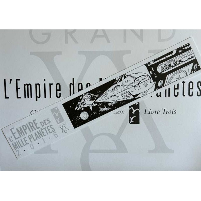 Valérian - L'empire des mille planètes - TL 2016 + ex-libris + calques + triptyque - 5