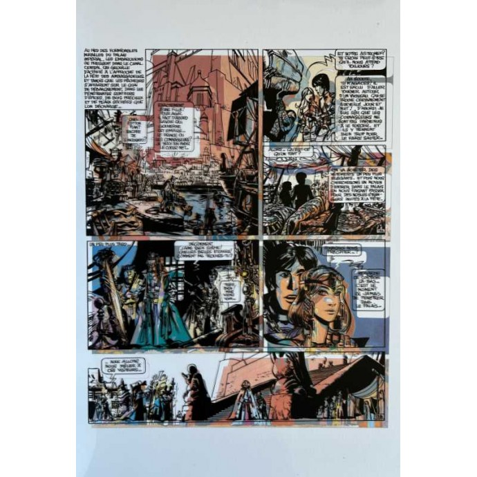 Valérian - L'empire des mille planètes - TL 2016 + ex-libris + calques + triptyque - 4