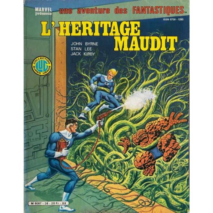 Fantastiques (les) - 36. L'héritage maudit - EO 1985 - 1