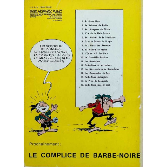 Vieux Nick - 18. Le Feu de la Colère - EO 1974 - 2