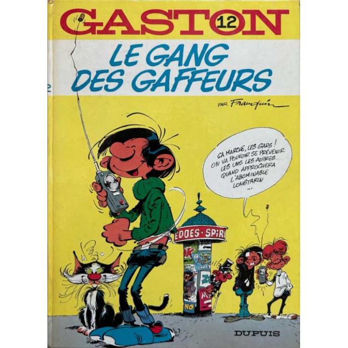 Gaston - 12. Le gang des gaffeurs - EO 1974 - 1