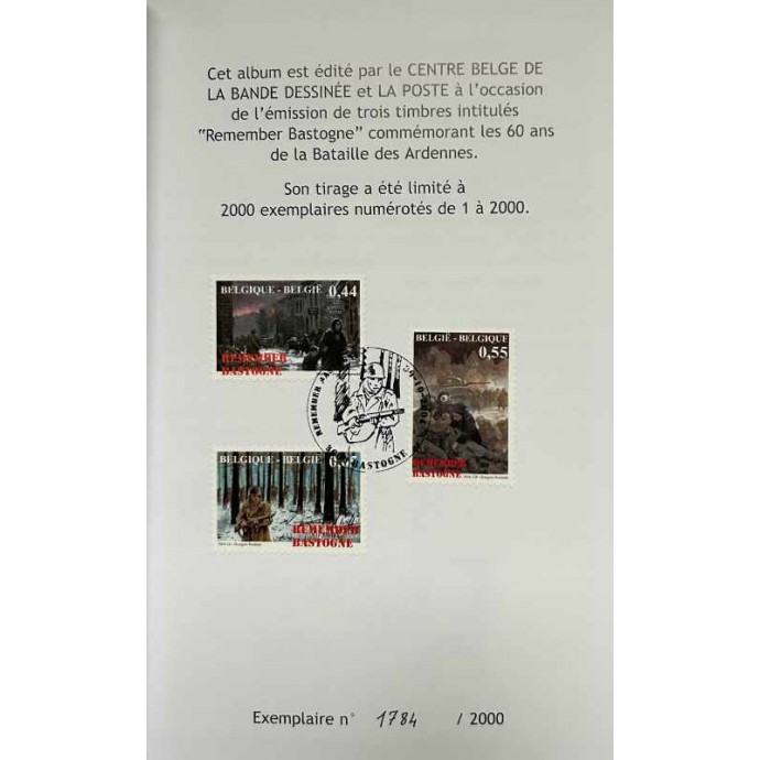 Rosinski - A l'avant-poste - TL 2004 + timbres - 2