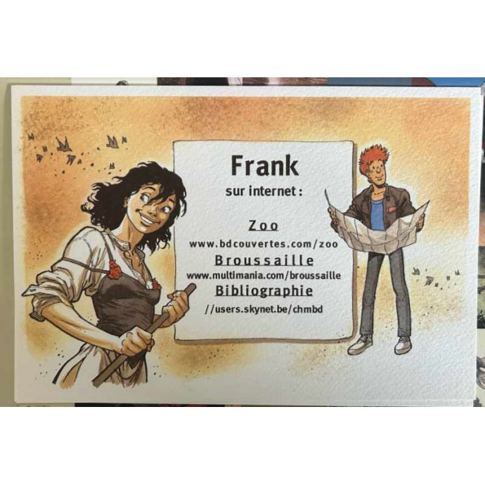 Frank Pé - de A à Zoo - EO 2001 + ex-libris - 3