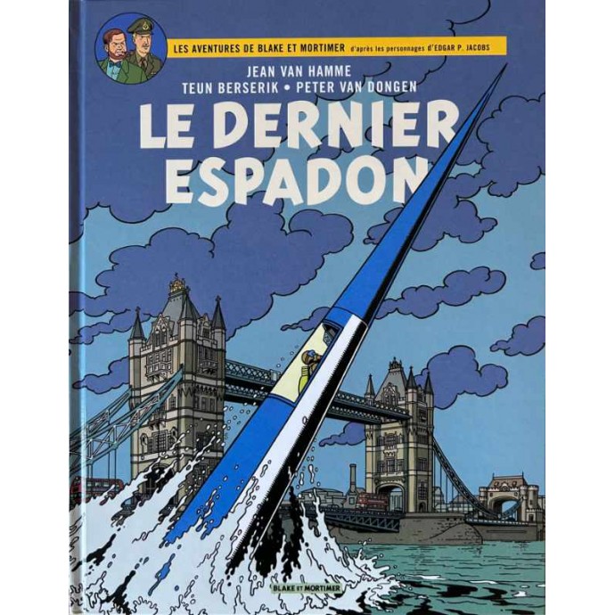 Blake et Mortimer - Le Dernier Espadon - EO 2021 + TL ex-libris Brüsel - 1