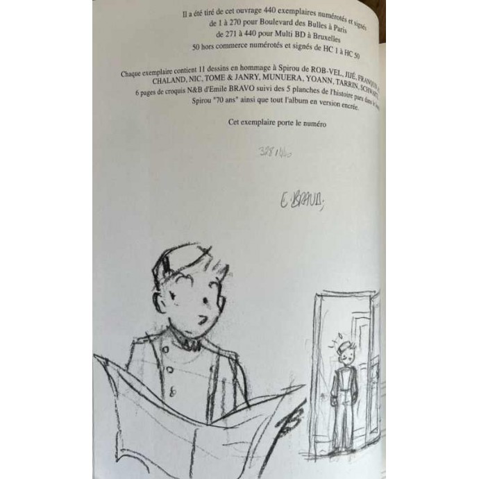 Spirou - le journal d'un ingénu - TT 2009 + sérigraphie - 3
